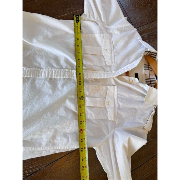 Burberry Button Down Shirt in White Size Small - Picture 9 of 10